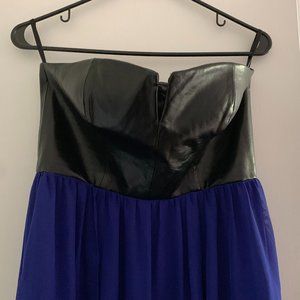 Arden B Strapless Maxi Gown